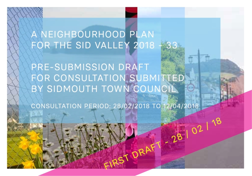 sid valley neighbourhood plan pre-submission draft copy